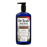 Dr Teal’s Jabón Líquido Corporal con Sal Pura de Epsom y Aceite de Coco