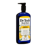 Dr Teal’s Jabón Líquido Corporal de Bálsamo Prebiótico de Limón con Aceites Esenciales 710ml